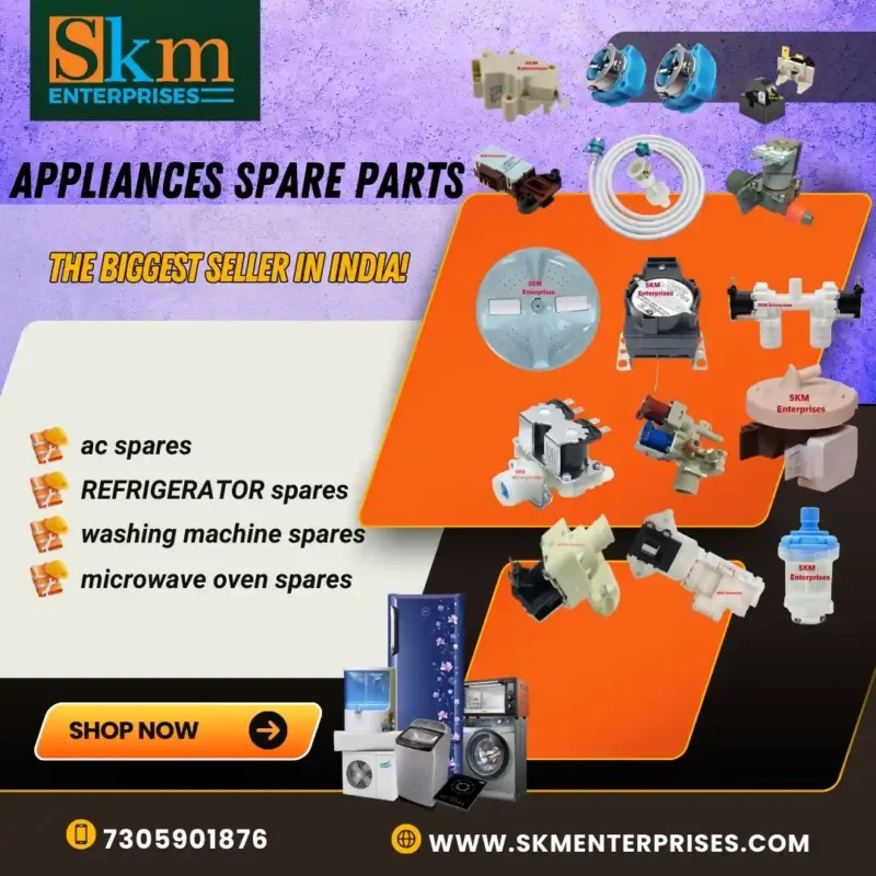 Washing Machine Spare Parts Shop in Vadodara Gujarat