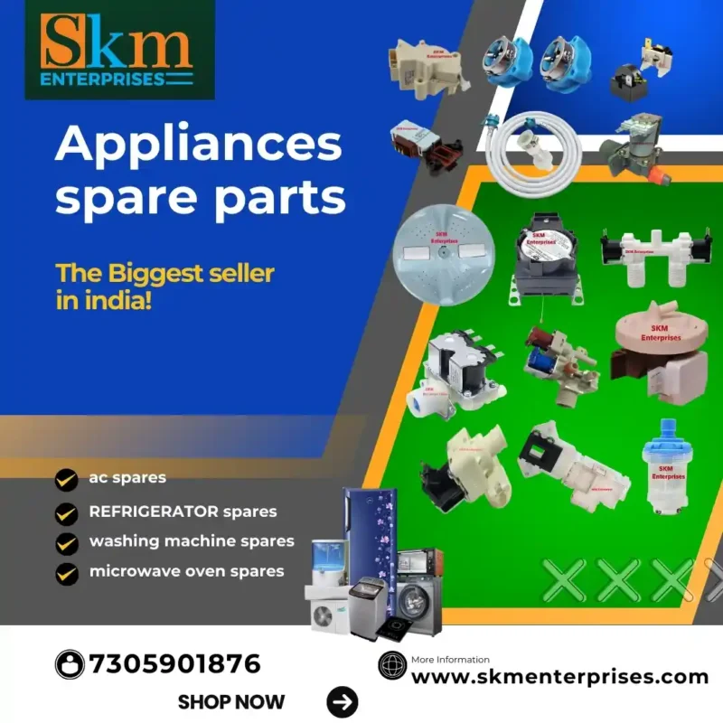 Washing Machine Spare Parts Shop in Vav-Tharad Gujarat