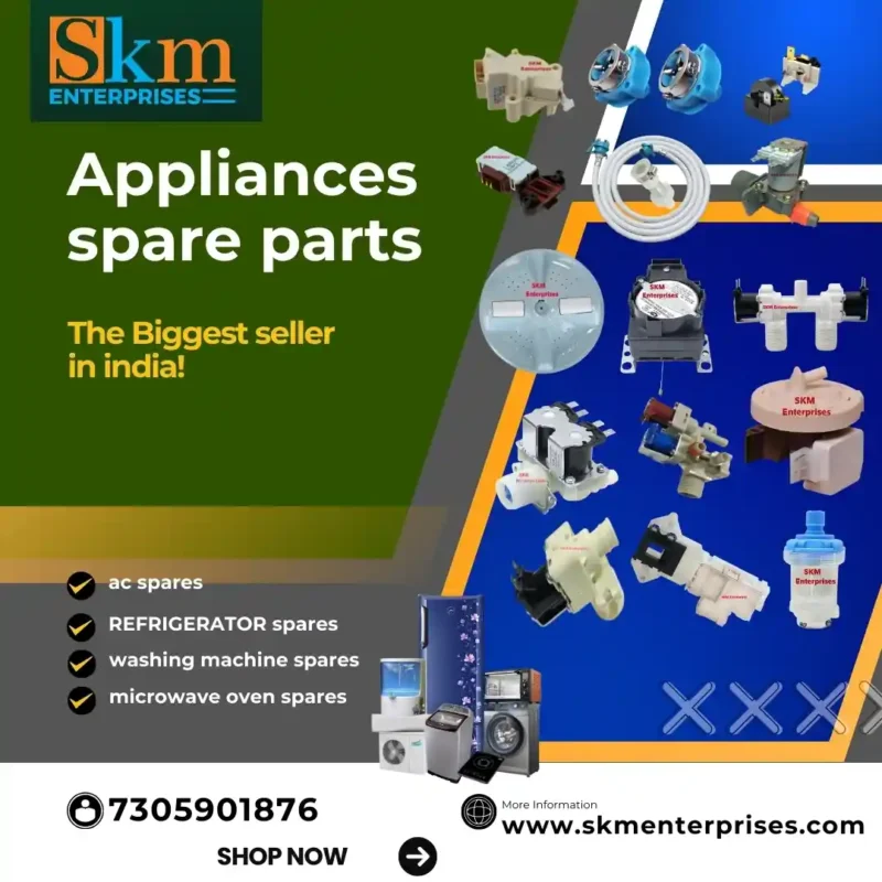 Washing Machine Spare Parts Shop in Vav-Tharad Gujarat