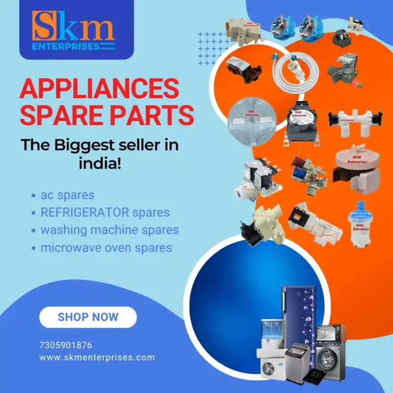 Washing Machine Spare Parts Shop in Vellore Tamil Nadu