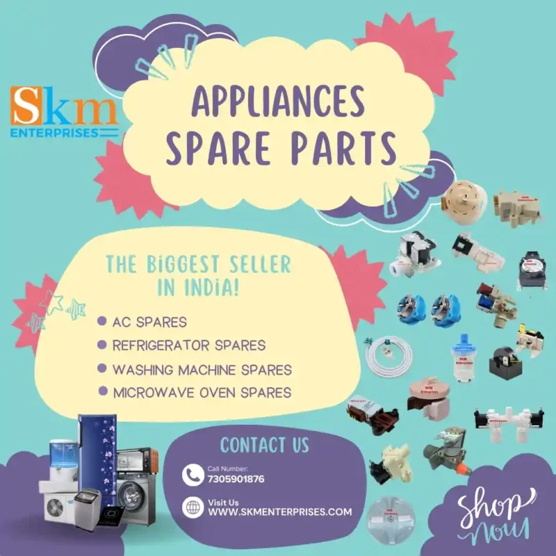 Washing Machine Spare Parts Shop in Vidisha Madhya Pradesh