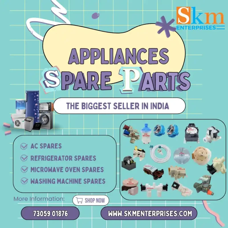 Washing Machine Spare Parts Shop in Yadadri Bhuvanagiri Telangana