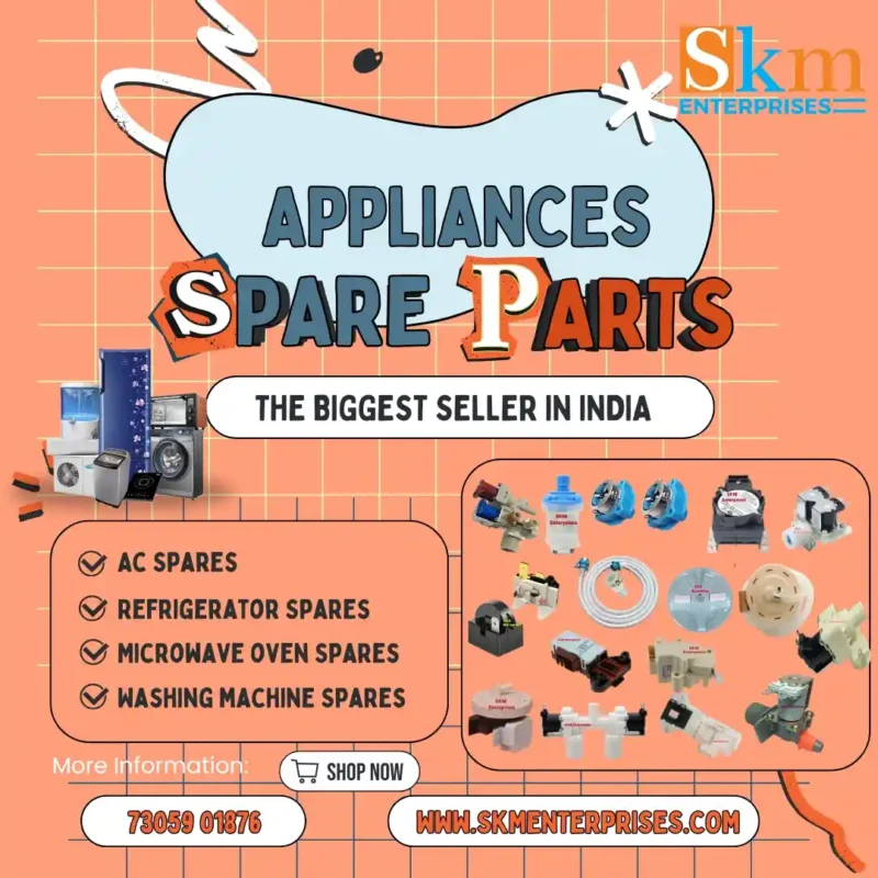 Washing Machine Spare Parts Shop in Yadadri Bhuvanagiri Telangana