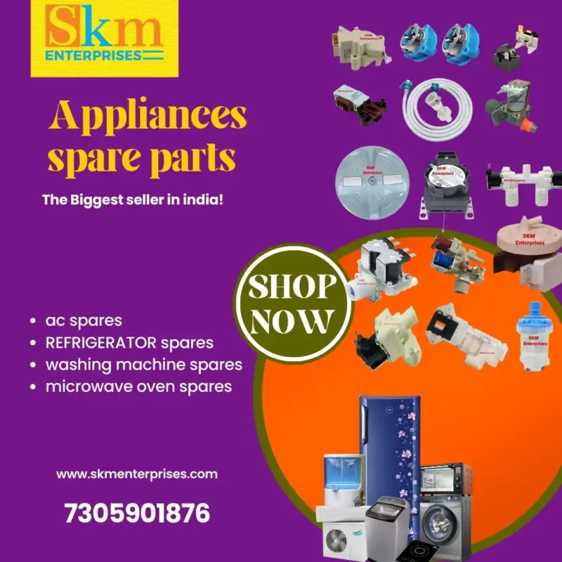 Washing Machine Spare Parts Shop in Dharmapuri Tamil Nadu