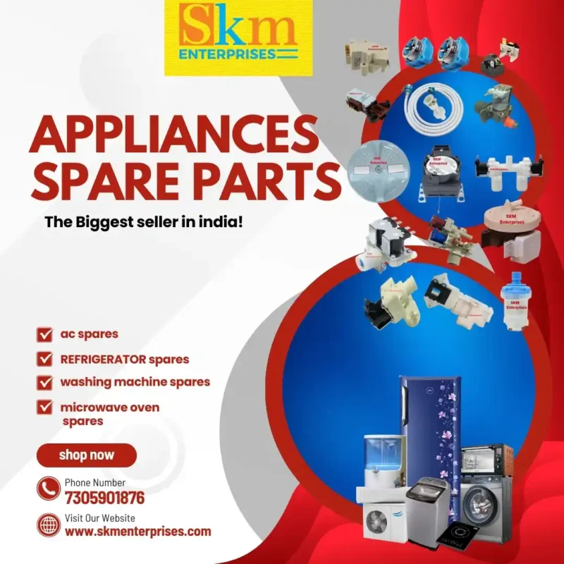Washing Machine Spare Parts Shop in Kinathukadavu Tamil Nadu