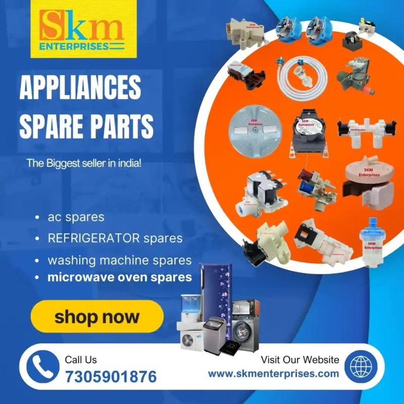 Washing Machine Spare Parts Shop in Kottur Tamil Nadu