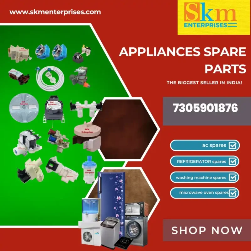 Washing Machine Spare Parts Shop in Mettur Tamil Nadu