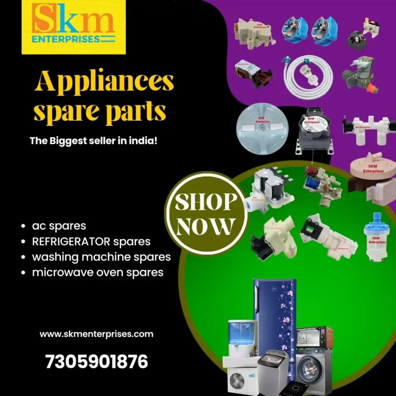 Washing Machine Spare Parts Shop in Pudupalayam Tamil Nadu
