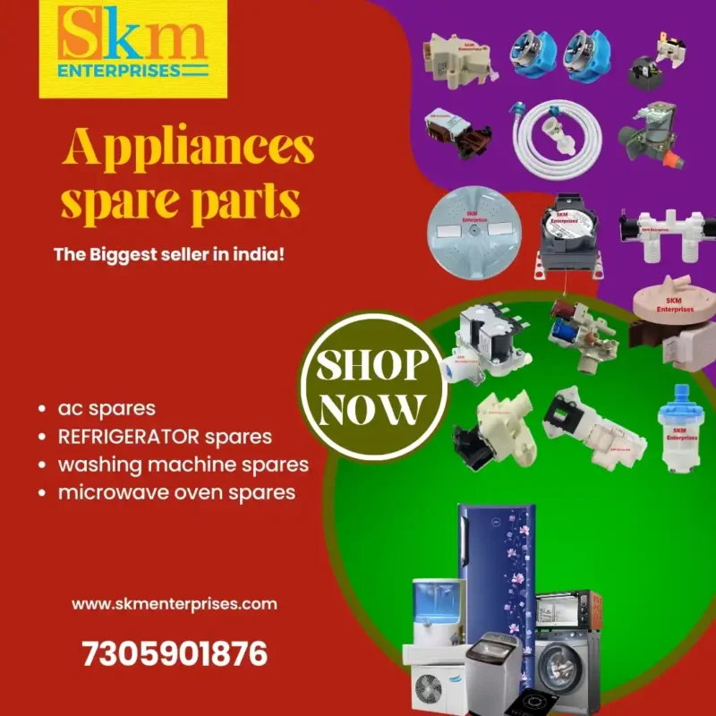 Washing Machine Spare Parts Shop in Pudupalayam Tamil Nadu