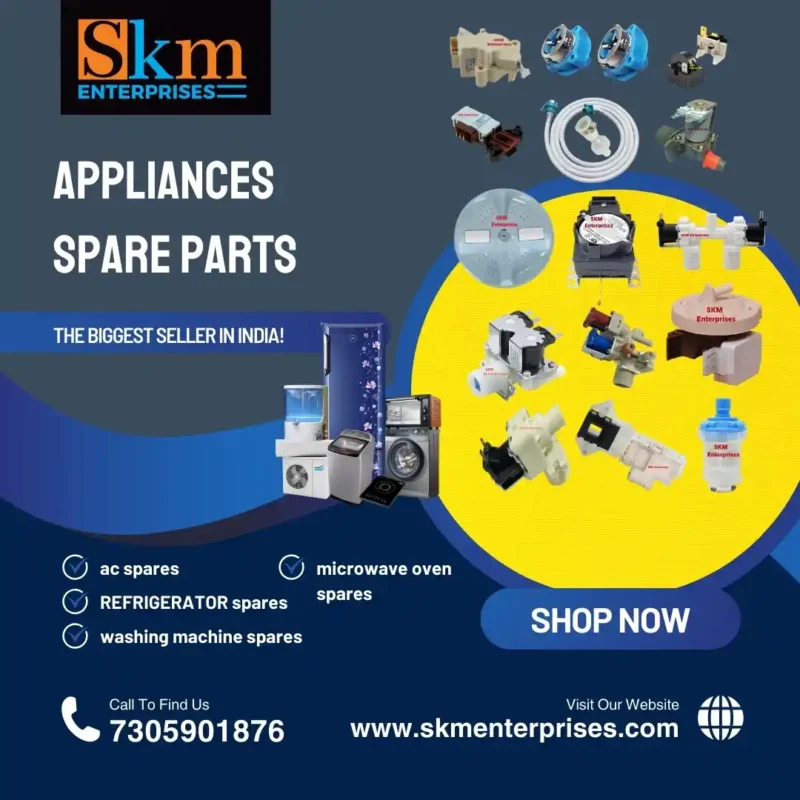 Washing Machine Spare Parts Shop in Sendurai Tamil Nadu