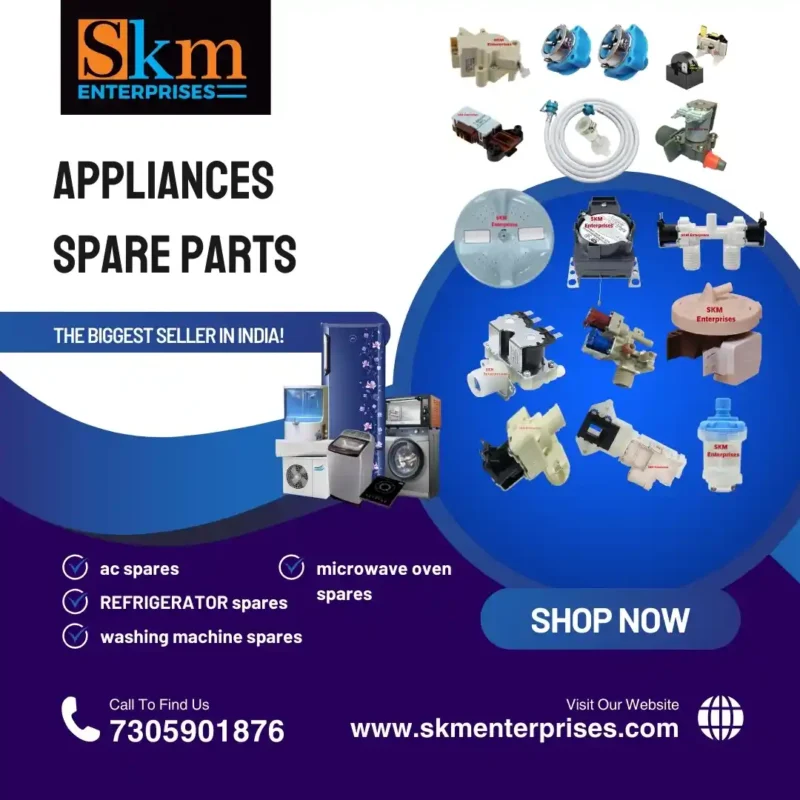 Washing Machine Spare Parts Shop in Sendurai Tamil Nadu