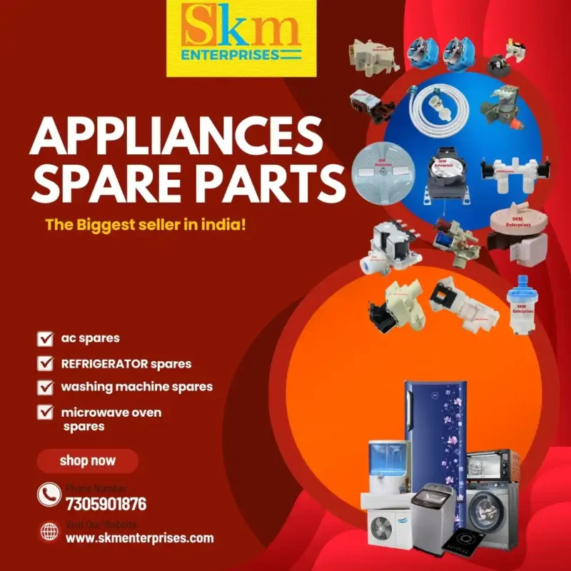 Washing Machine Spare Parts Shop in Singanallur Tamil Nadu