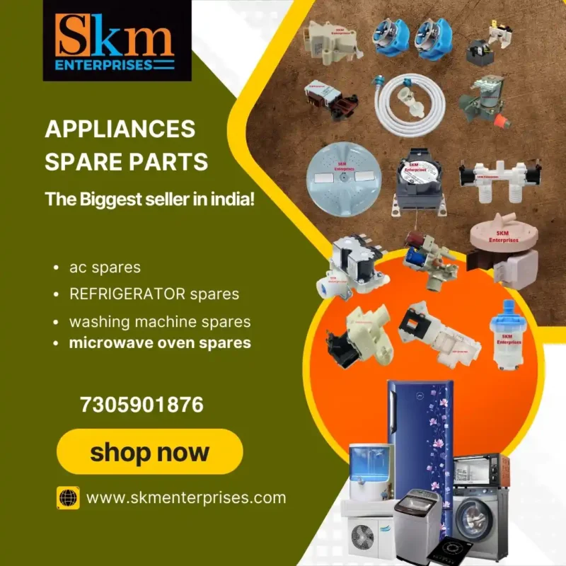 Washing Machine Spare Parts Shop in Tirumanur Tamil Nadu