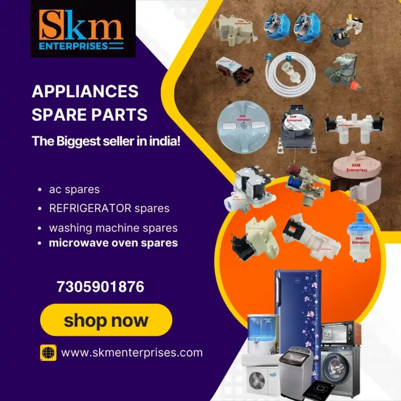 Washing Machine Spare Parts Shop in Tirumanur Tamil Nadu