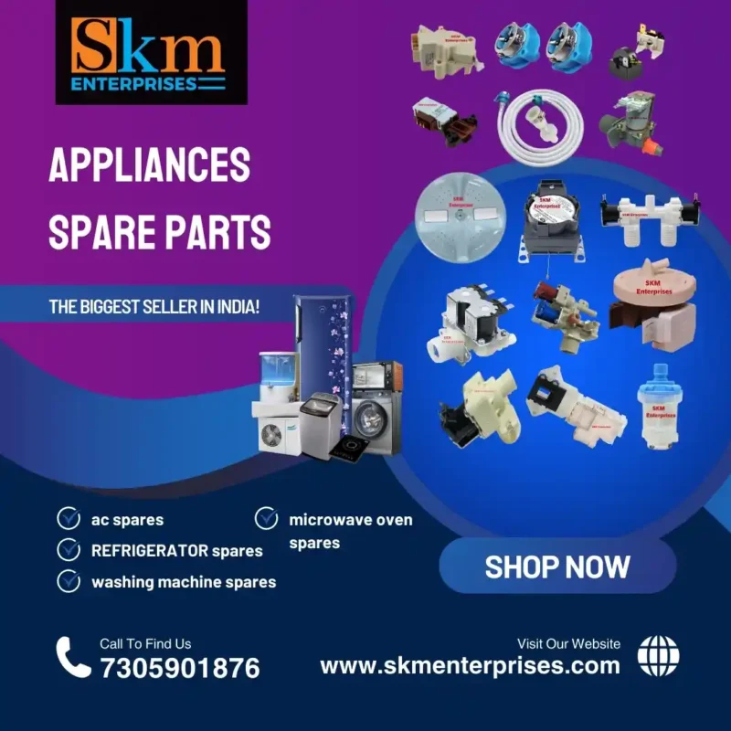 Washing Machine Spare Parts Shop in Udayarpalayam Tamil Nadu
