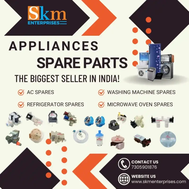 Washing Machine Spare Parts Shop in Vedasandur Tamil Nadu