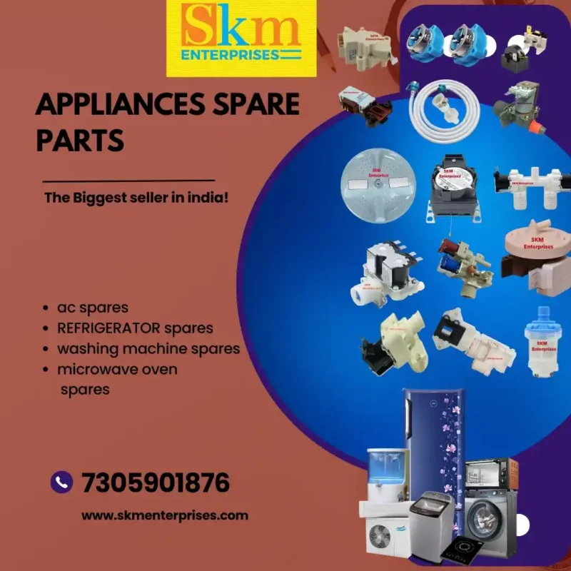 Washing Machine Spare Parts Shop in Veerampattinam Tamil Nadu