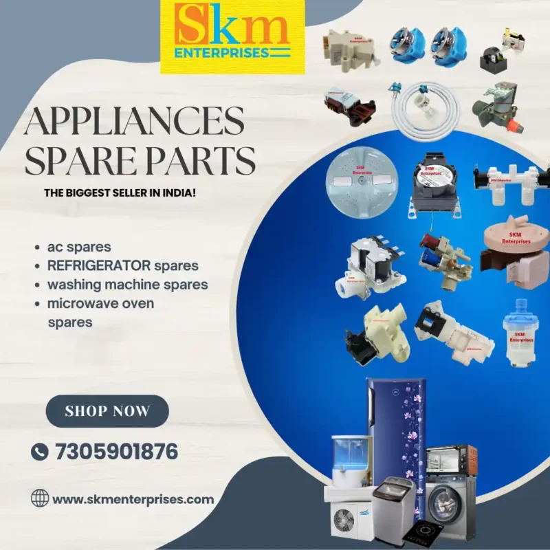Washing Machine Spare Parts Shop in Vellalore Tamil Nadu