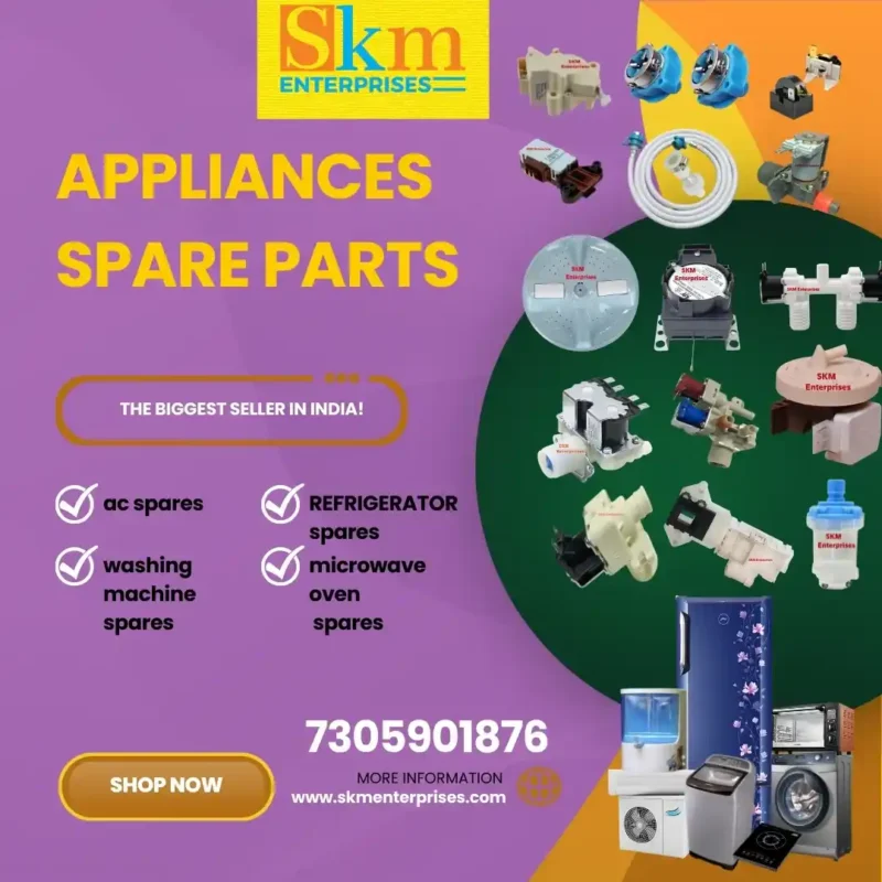 Washing Machine Spare Parts Shop in Vellalore Tamil Nadu